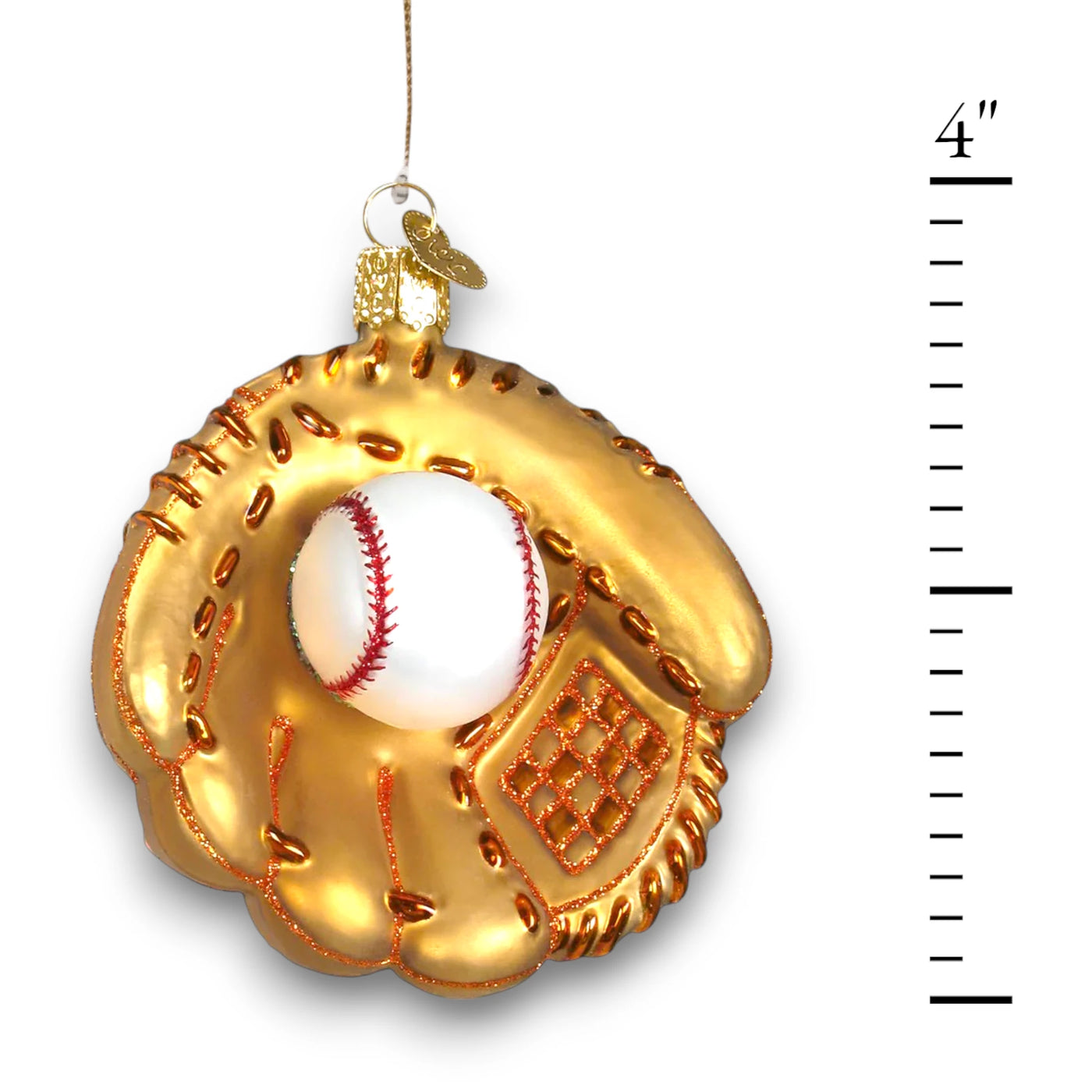 Baseball Mitt Christmas Ornament Noel Box