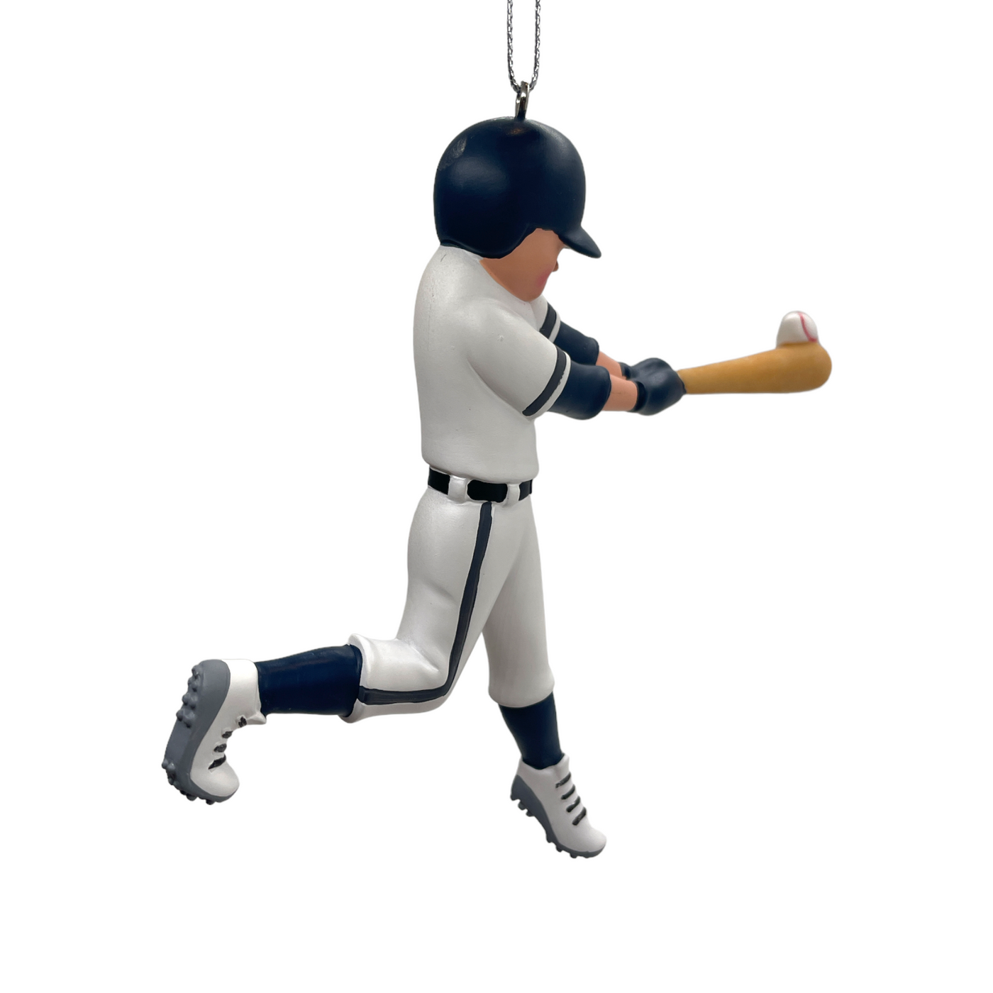 Personalized Baseball Player Ornament | Red Uniform