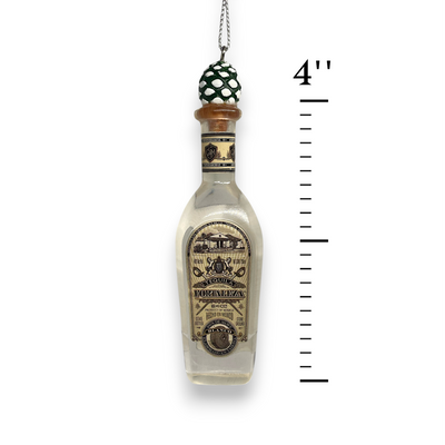 Fortaleza Tequila Christmas Ornament – Resin Bottle Holiday Decoration