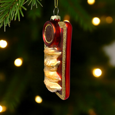 Glass Potsticker Dumpling Christmas Ornament – Asian Food Plate