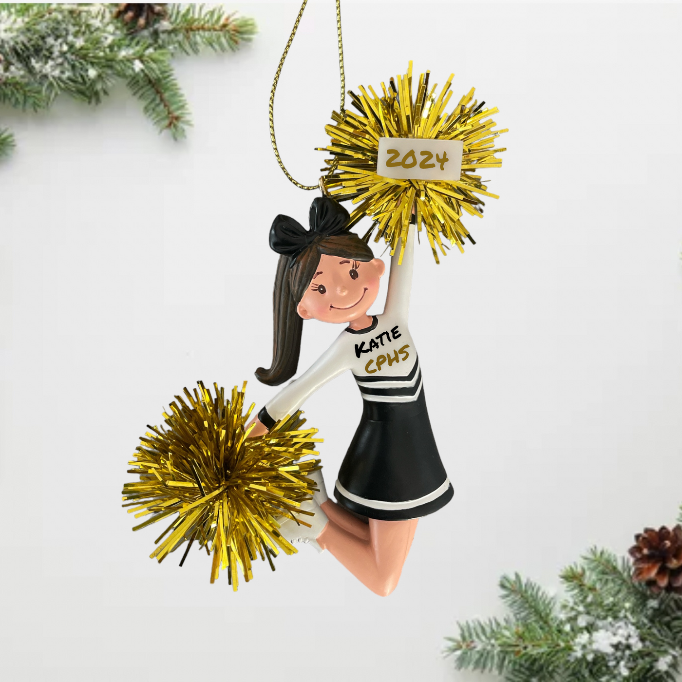 Cheerleader Ornament