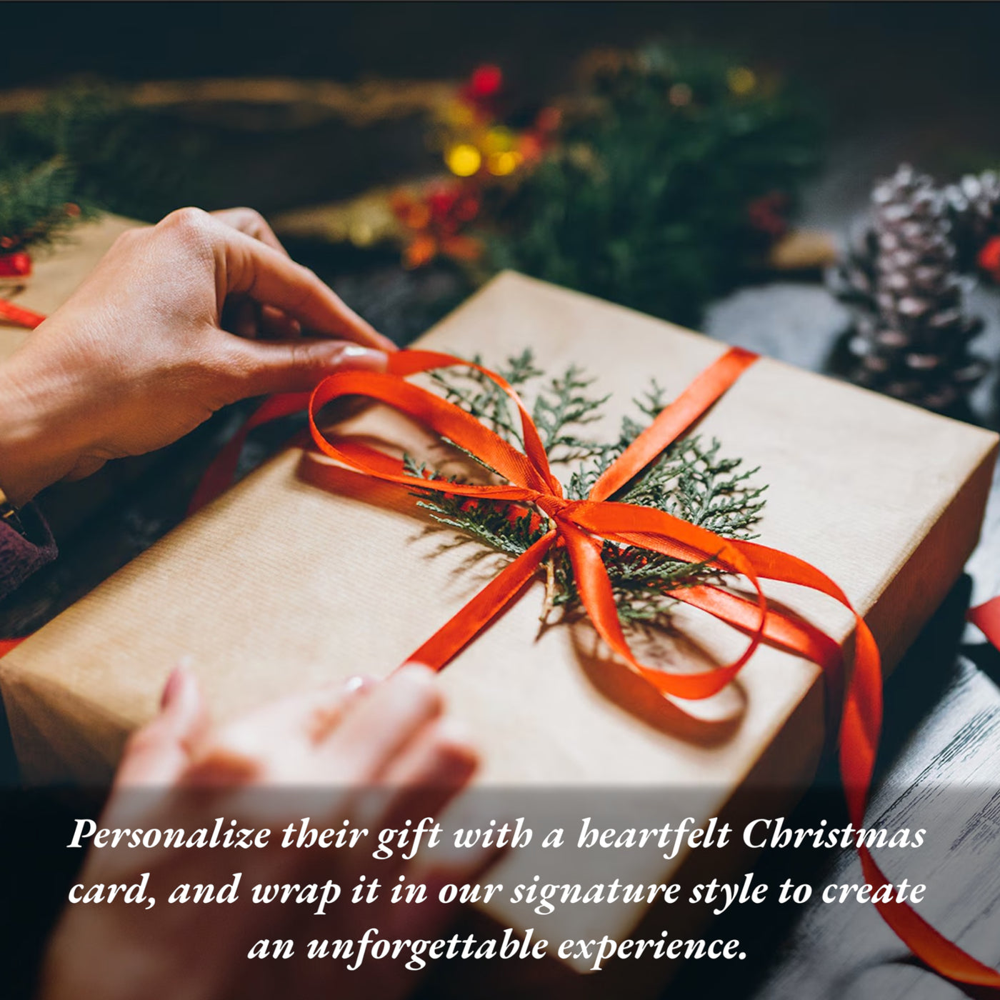 Christmas ornament shaped like a to-go coffee cup with a gold glitter sleeve and bold red “COFFEE” lettering.