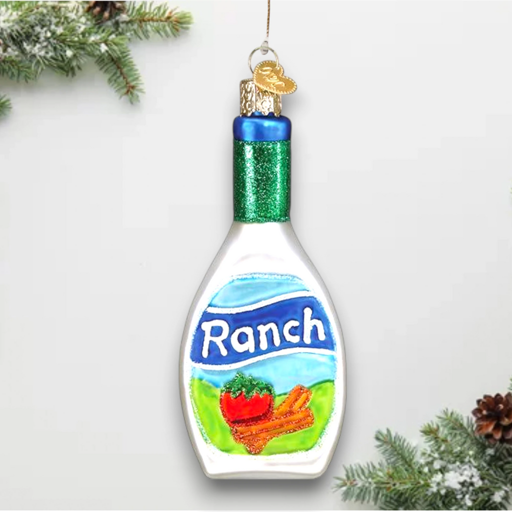 ranch dressing christmas Personalized I Love You More Than Ranch Dressing Funny Foodi