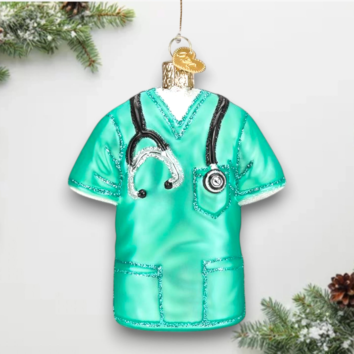 Scrubs Christmas Ornament Noel Box