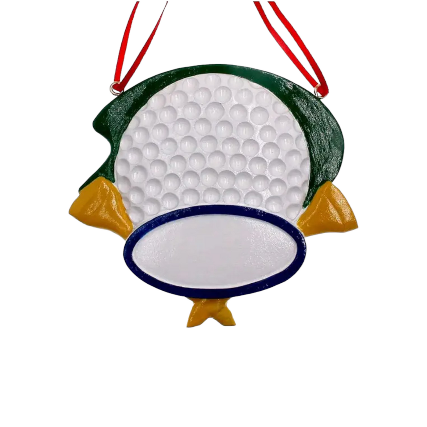 Personalized Golf Ball Christmas Ornament