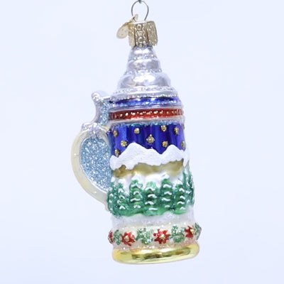 German Stein Christmas Ornament Noel Box