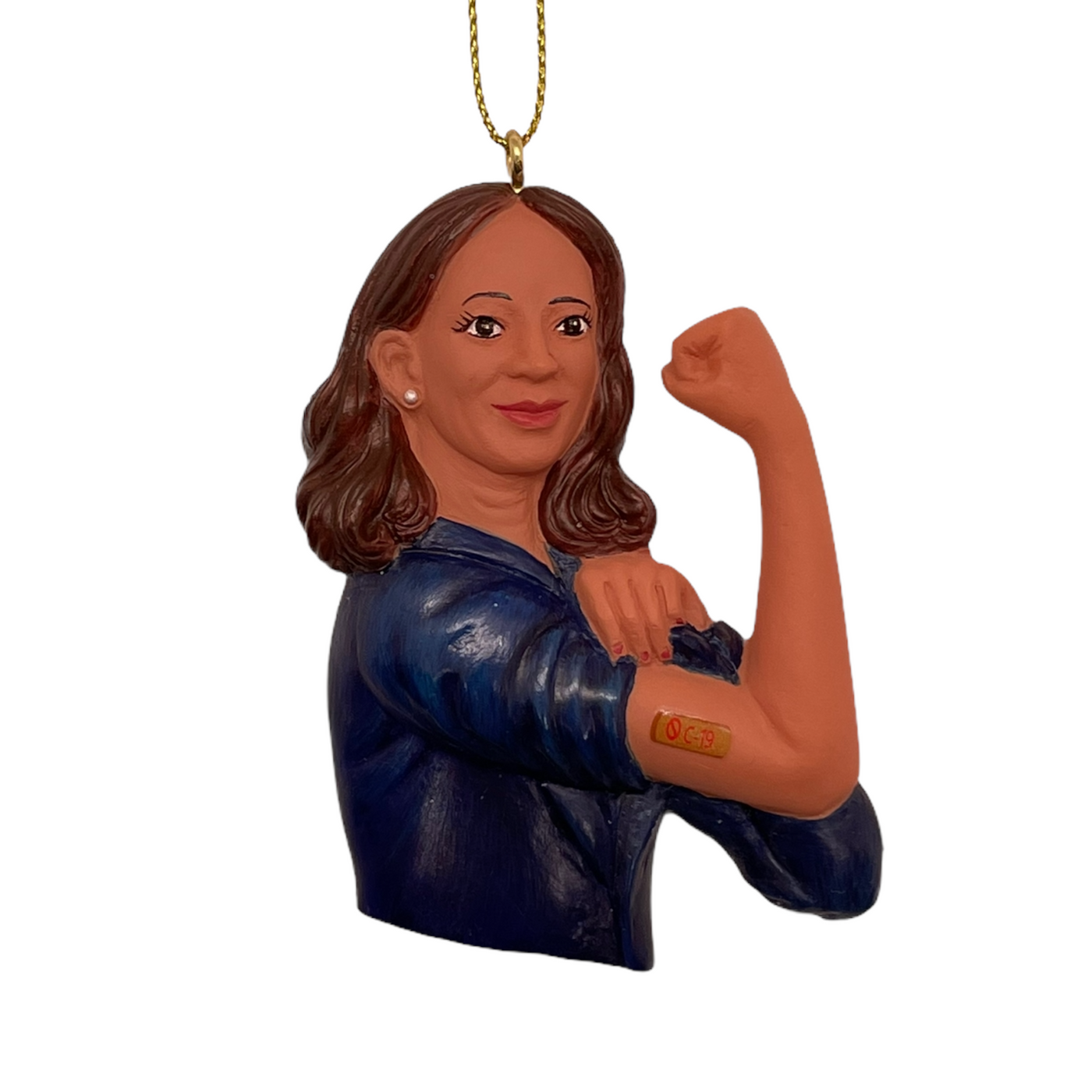 Kamala Harris Vaccine Ornament