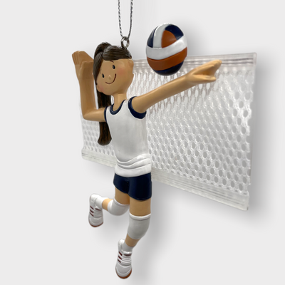 Personalized Volleyball Player Ornament