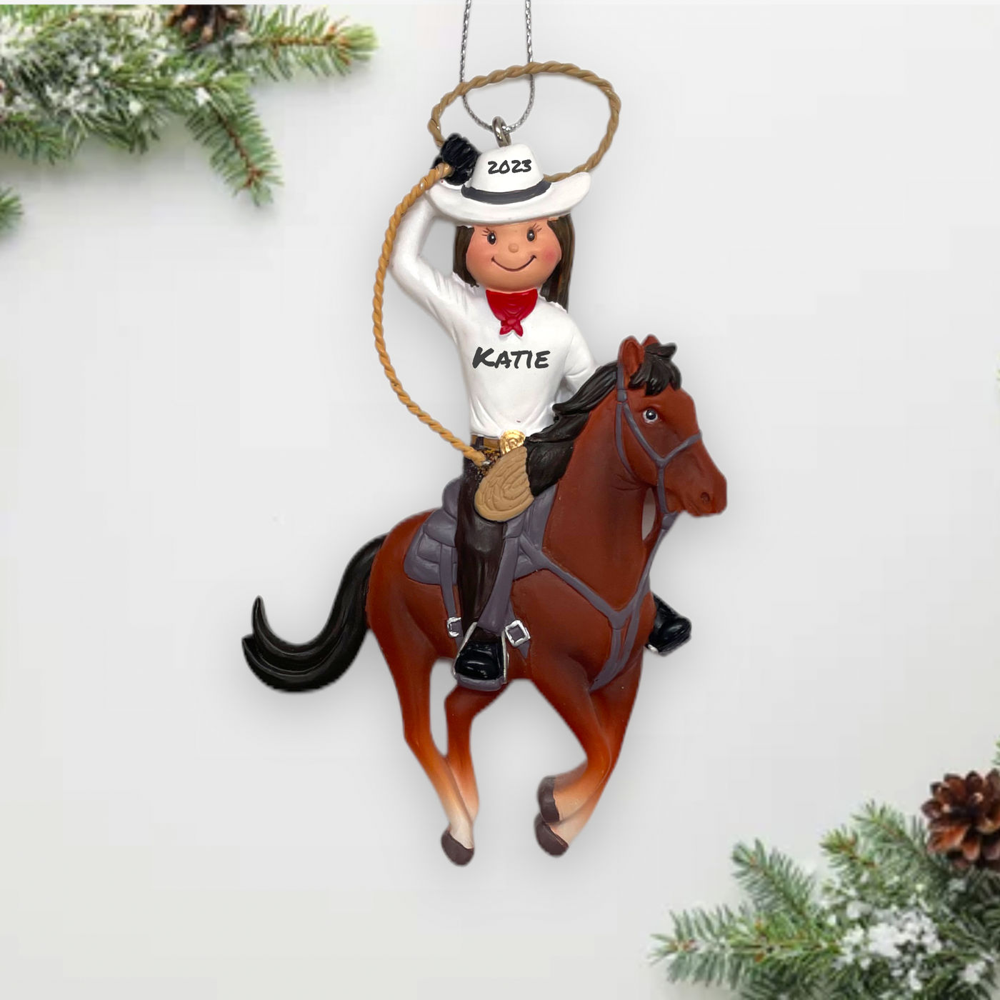 Cowgirl Ornament