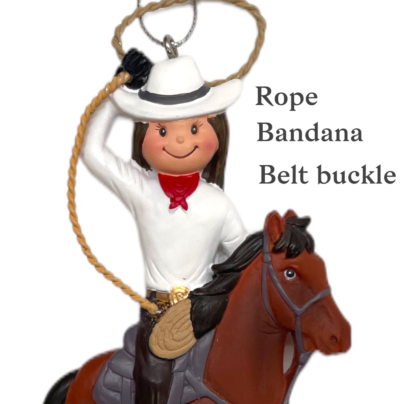 Cowgirl Ornament