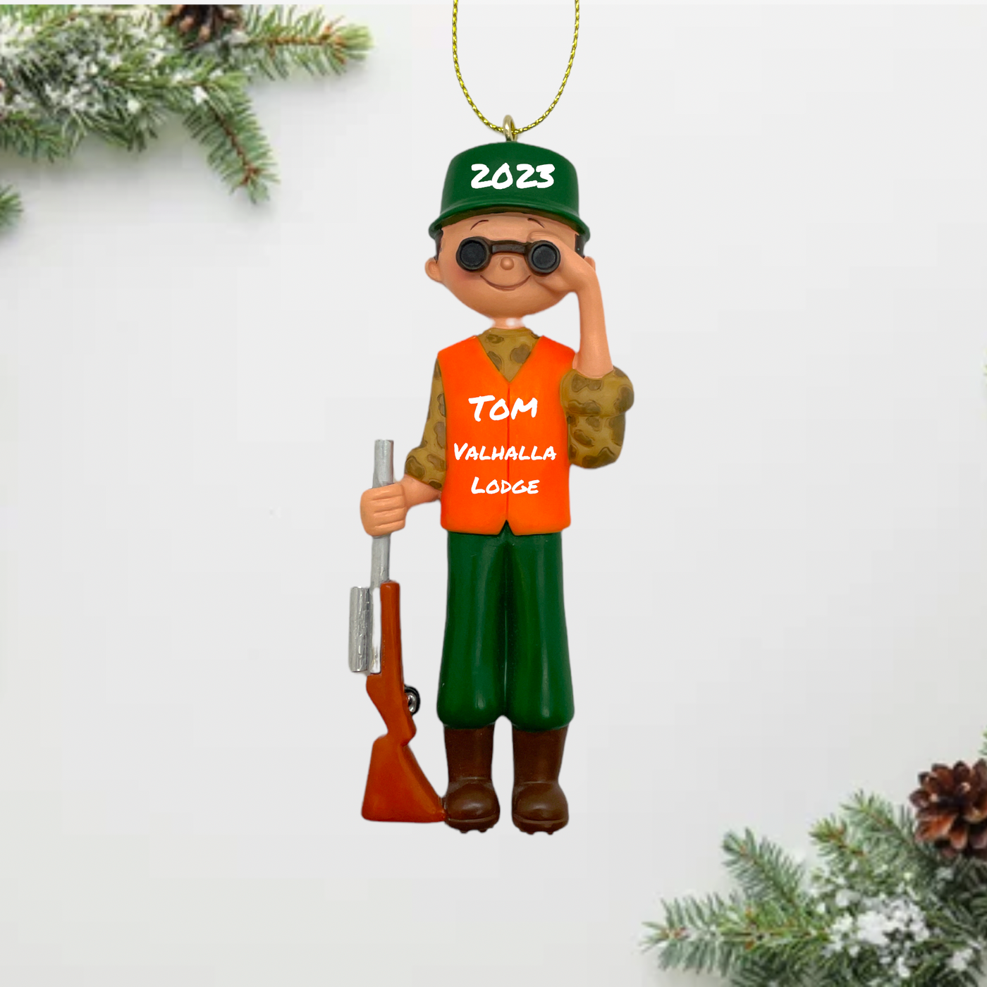 Hunter Ornament