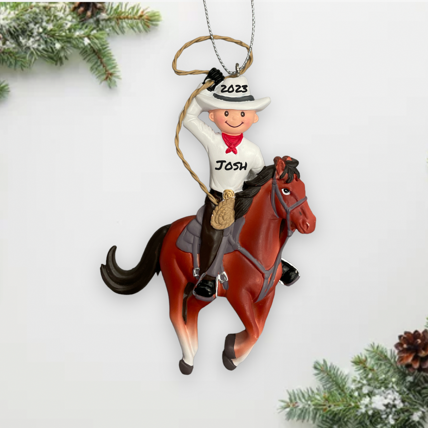 Cowboy Ornament